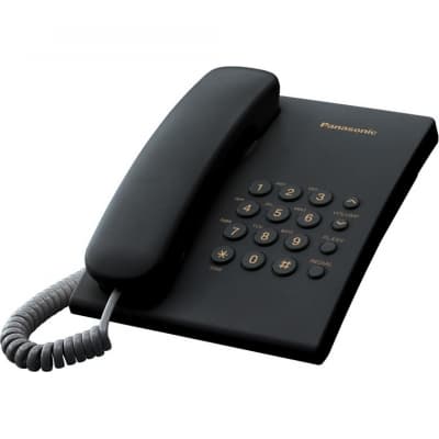 Телефон провідний PANASONIC KX-TS2350UAB