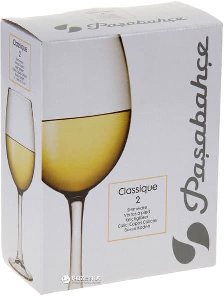 Бокал Pasabahce Classique 440151  бокал д/вина 360мл 1/2	