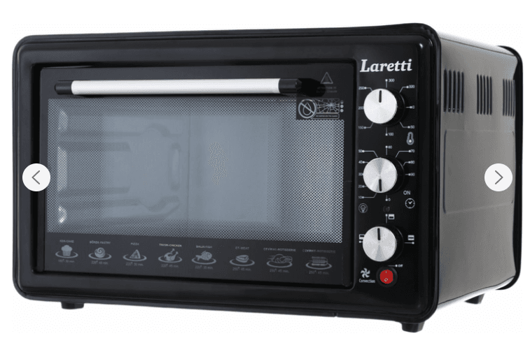 Піч електрична Laretti LR-EC 3909 Black (36л, конвекція)