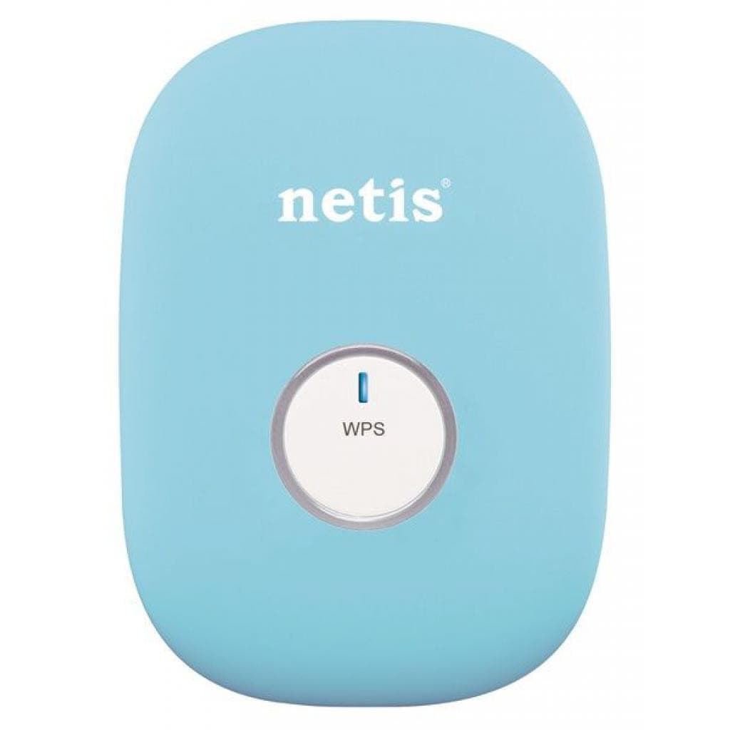 Маршутизатор Повторювач  Wi-Fi NETIS E1+ Blue