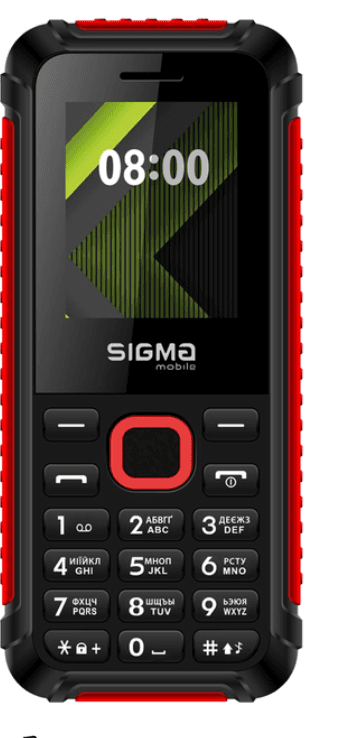 Мобільний телефон Sigma mobile X-style 18 Track Black-red