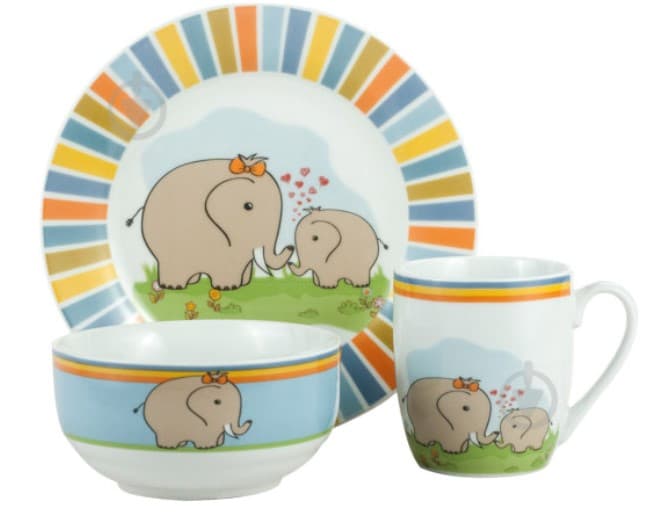 Набір дитячий HYT17176 LIMITED ELEPHANT 3 предмети