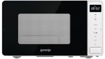 Мiкрохвильова пiч Gorenje MO20S4WEU, 20л, електр. управл., 800Вт, гриль, дисплей, білий