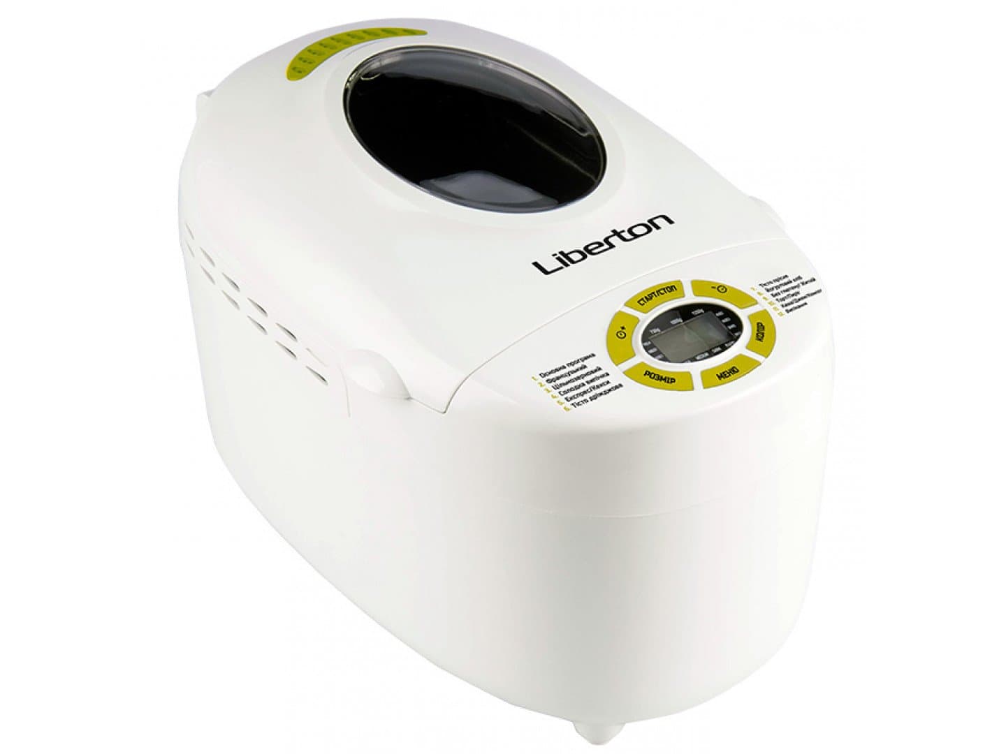 Хлібопічка Liberton LBM-8213 (850Вт, 700-1150г, 12пр)