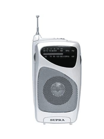 Радіоприймач SUPRA ST-114 silver