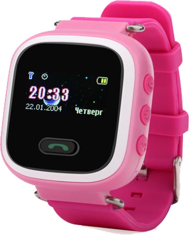 Годинник UWatch Q60 Kid smart watch Pink