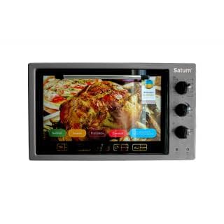 Піч електрична SATURN ST-EC 3801 сіра